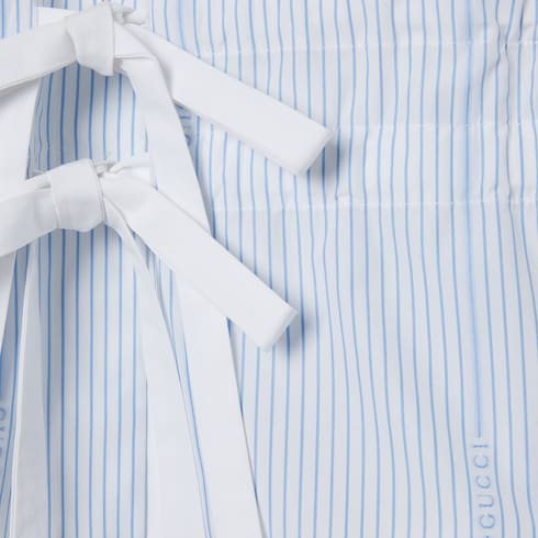 Gucci cotton fil coupé top
