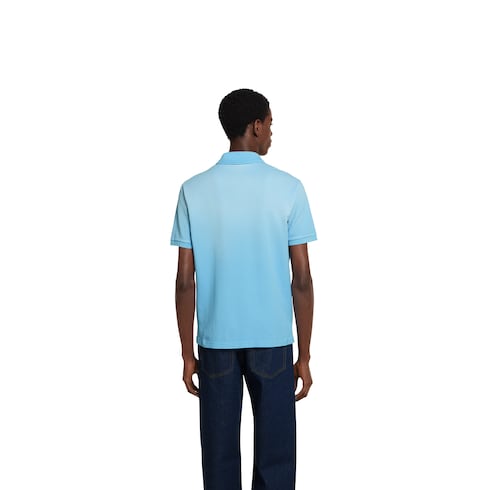 Poloshirt aus Baumwoll-Piqué mit Stickerei