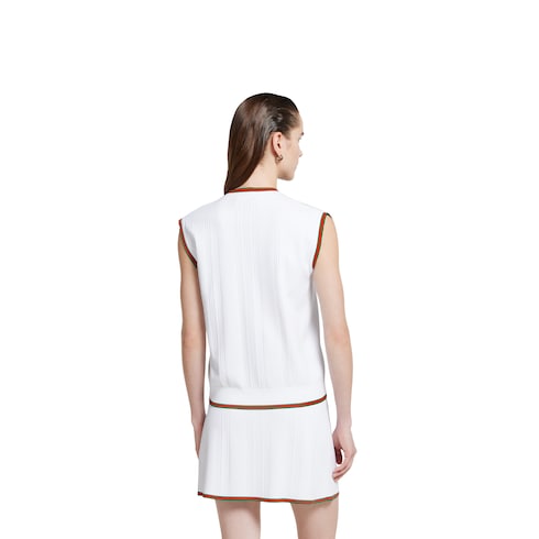 Vest top with Web trim