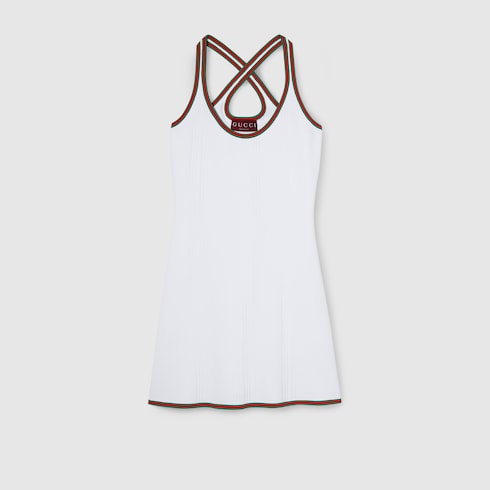 Dress with Web trim