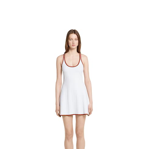 Dress with Web trim