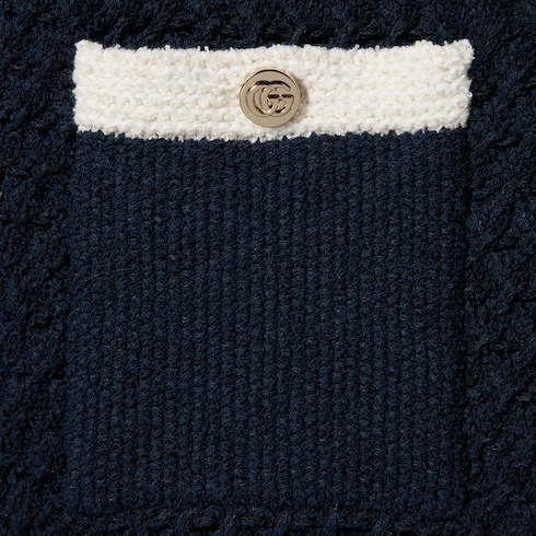 Cardigan en coton fin au crochet