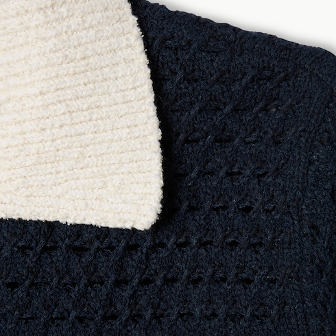 Fine cotton crochet cardigan