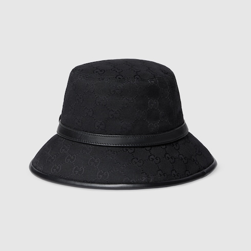 GG Monogram cotton bucket hat