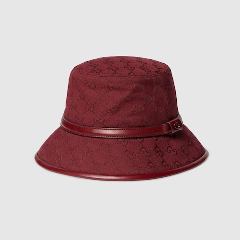 GG Monogram cotton bucket hat