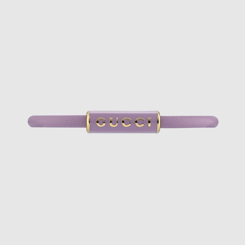 Bracelet with enamel Gucci