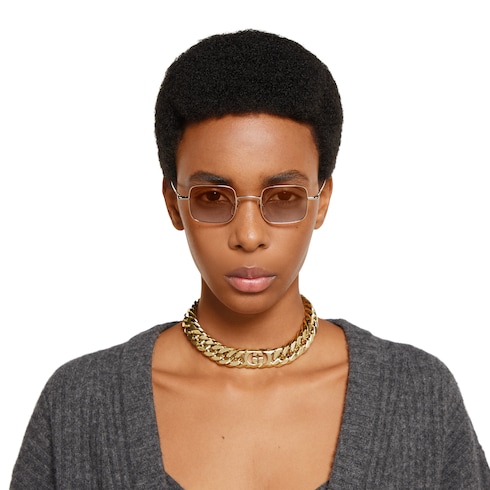 Square frame sunglasses
