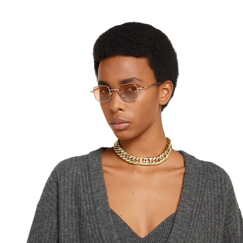 Square frame sunglasses