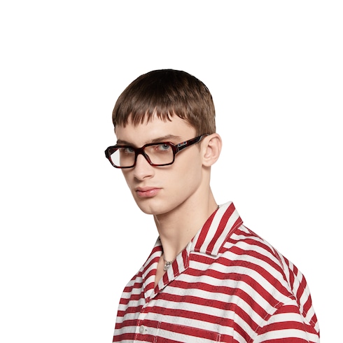 Rectangular frame sunglasses