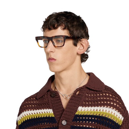 Rectangular frame sunglasses