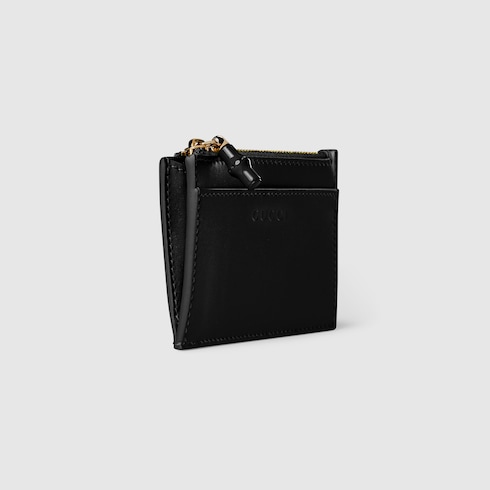 Card case with bamboo
