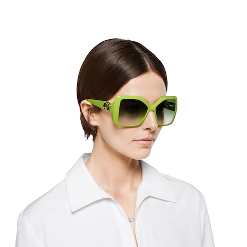 Square frame sunglasses