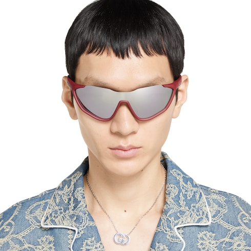 Mask-shaped sunglasses
