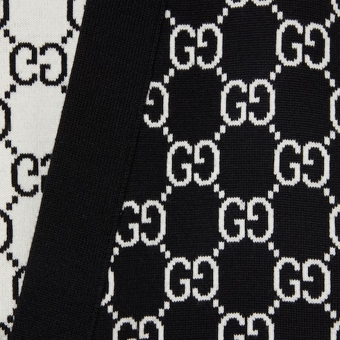 Wendbarer Cardigan aus GG Wolljacquard