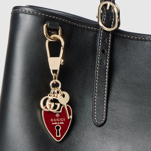 Heart-shaped keychain