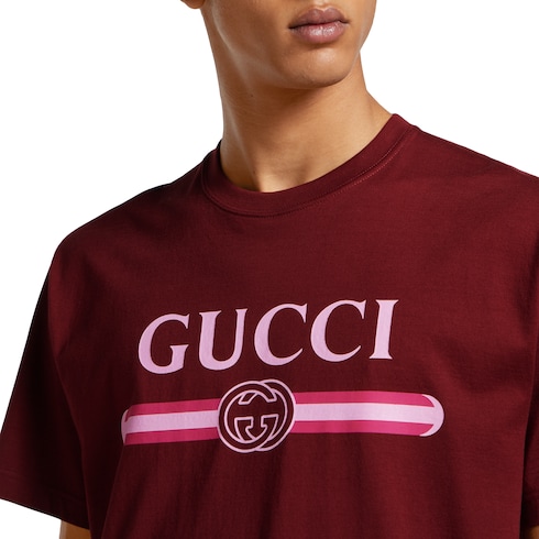 Cotton jersey T-shirt with print