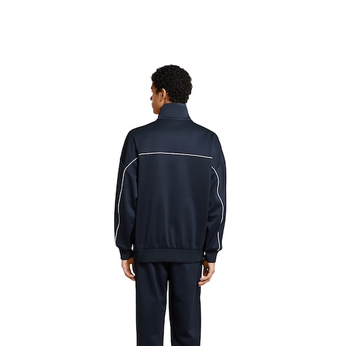 Sweat-shirt en jersey technique avec logo en relief