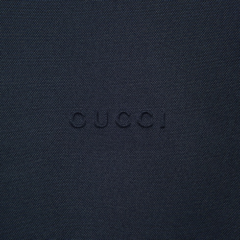 Technical jersey sweatshirt with embossed logo