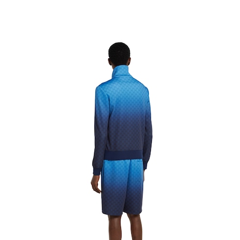 Printed neoprene zip jacket