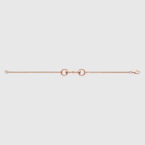 18k Horsebit diamond chain bracelet