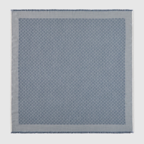 Châle effet denim GG