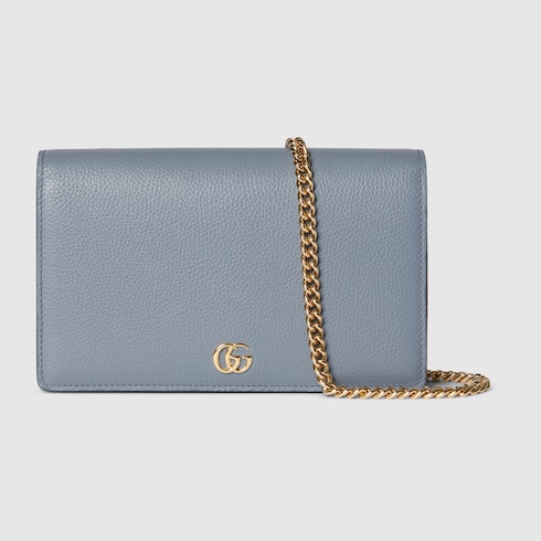 GG Marmont wallet on chain

