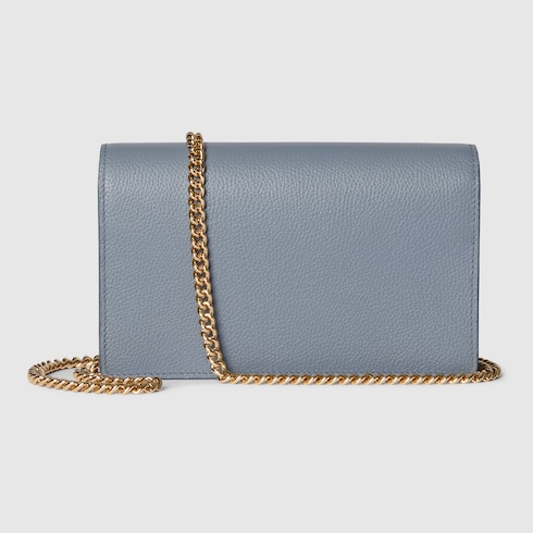 GG Marmont wallet on chain
