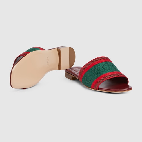 Mule avec bande Web pour femme