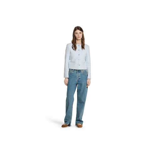 GG cotton bouclé jacket
