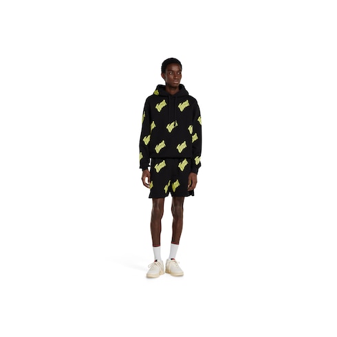 Embroidered cotton jersey sweatshirt