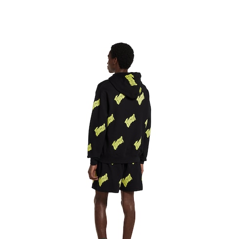 Sudadera de punto de algodón bordada