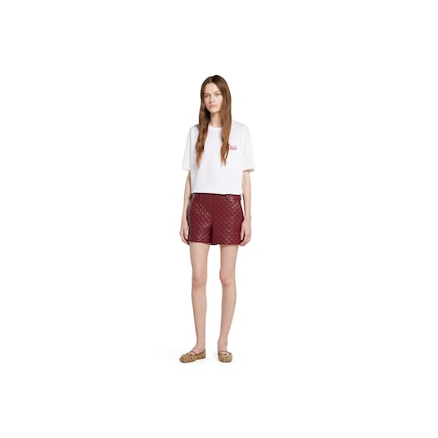 Cotton jersey T-shirt with print