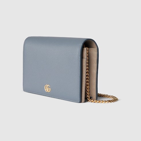 GG Marmont wallet on chain

