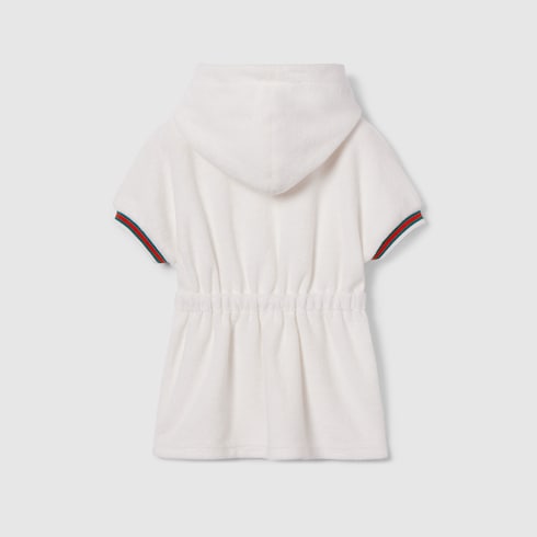 Robe pour bébé en coton avec bande Web