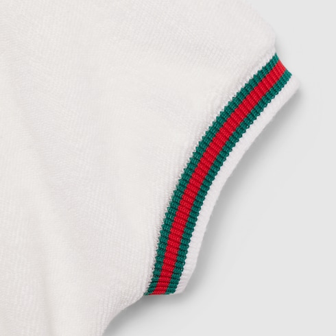 Robe pour bébé en coton avec bande Web