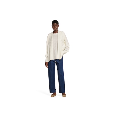 Maglia in seta jacquard Marina Chain