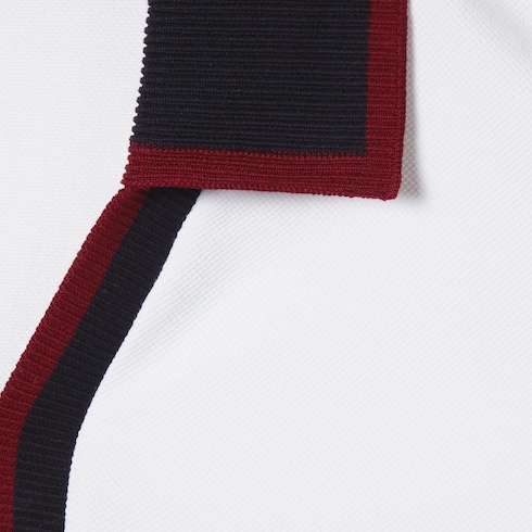 Cotton piquet polo shirt Detail 6