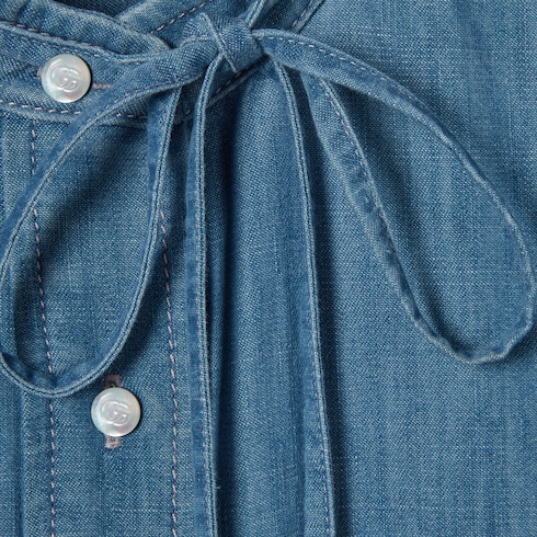 Camicia in denim con Morsetto