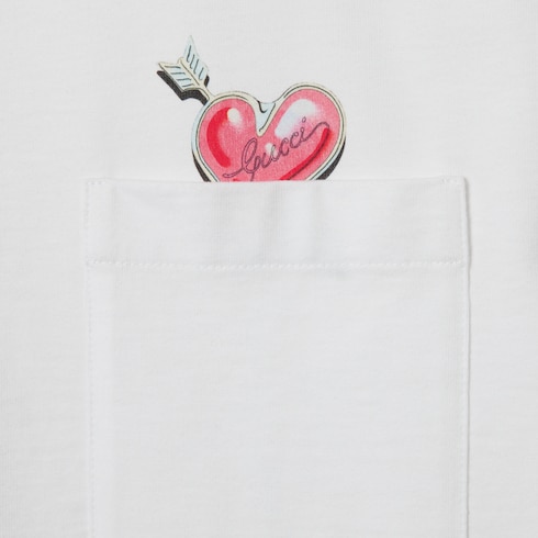 Cotton jersey T-shirt with print Detail 6