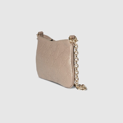 GG Emblem small shoulder bag Detail 2