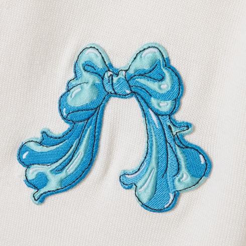 Cardigan en laine extra-fine avec empiècement
