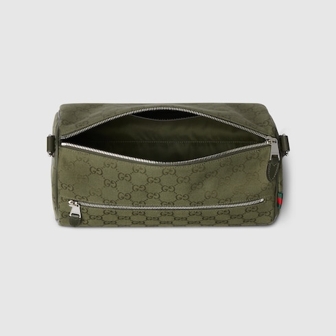 Kleine Zylindertasche aus GG Canvas 