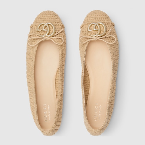 Women's ballet flat with Horsebit