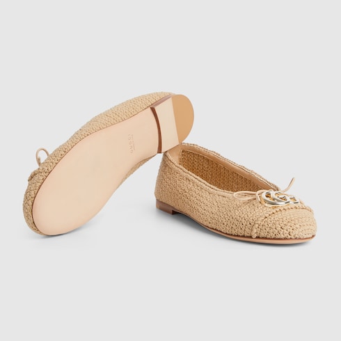 Women's ballet flat with Horsebit