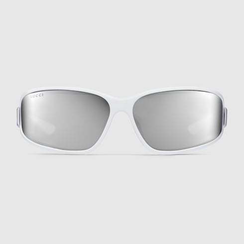 Sonnenbrille mit rechteckigem Rahmen