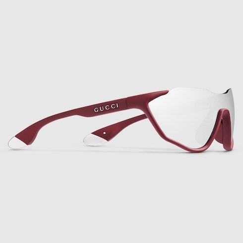 Mask-shaped sunglasses