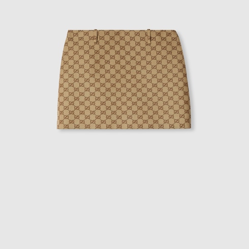 GG canvas mini skirt