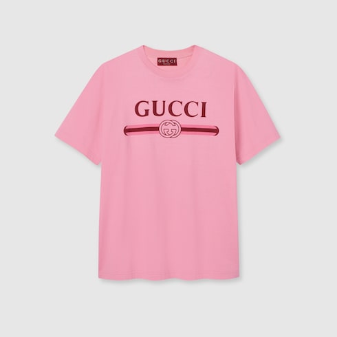 Cotton jersey T-shirt with print