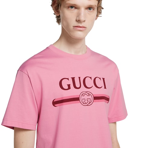 Cotton jersey T-shirt with print