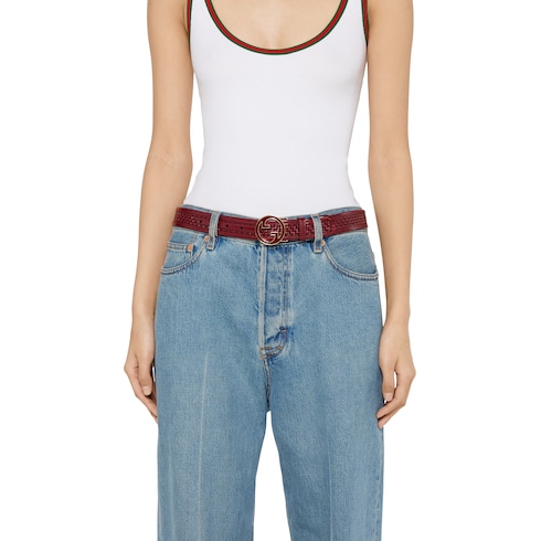 Gucci Blondie wide belt